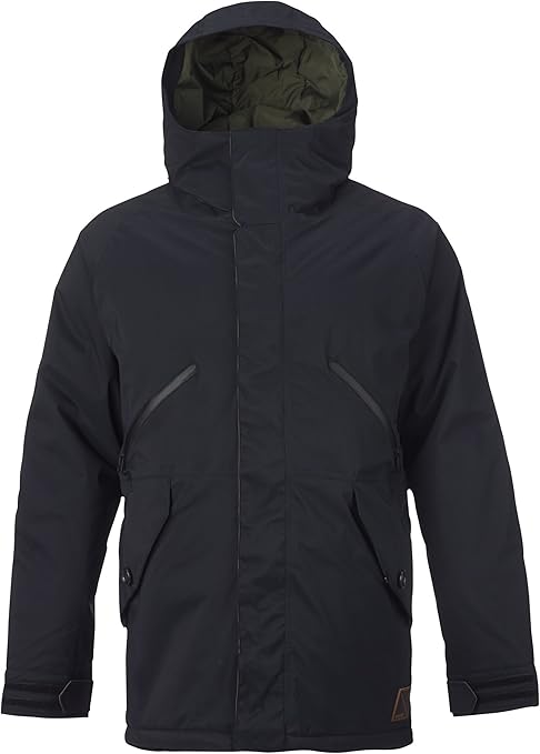 スノーボード BURTON SATELLITE SERIES Breach Jacket Burton Men's Breach Jacket, Clover/Forest Night, X-Small